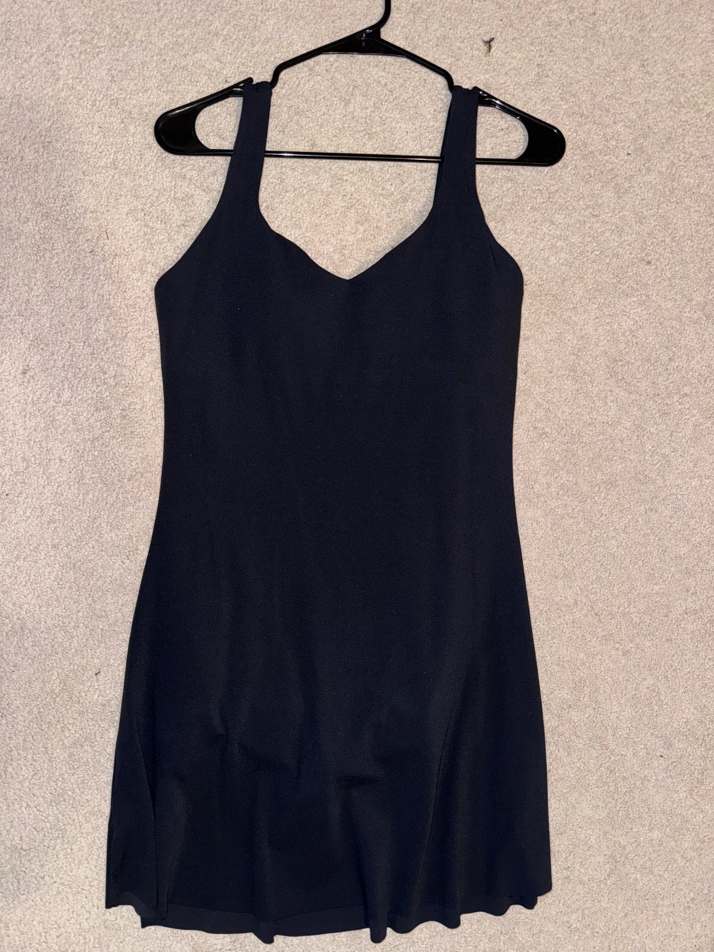 Vitality Black Athletic Dress